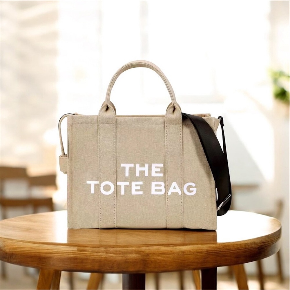 Beige Tote Bag